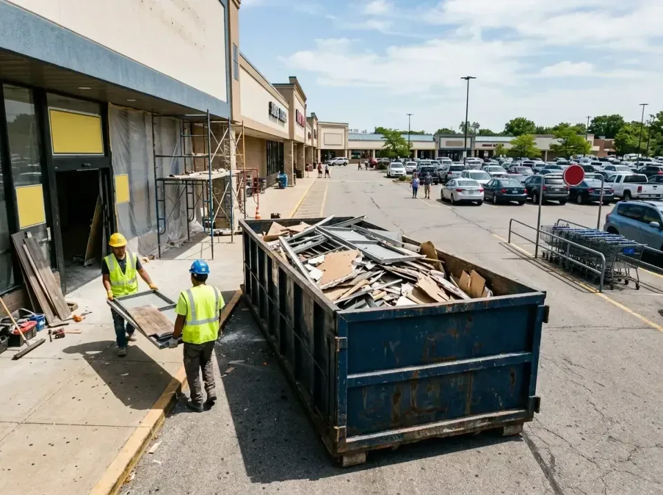 retail-store-renovation-debris-003 — frequently asked questions, Roll-off Dumpster Rentals in Sharonville, OH